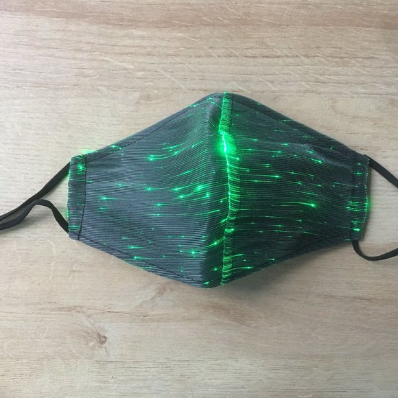 7 Color LED Light Up LED Mask USB Rechargeable - Picture 3 of 8